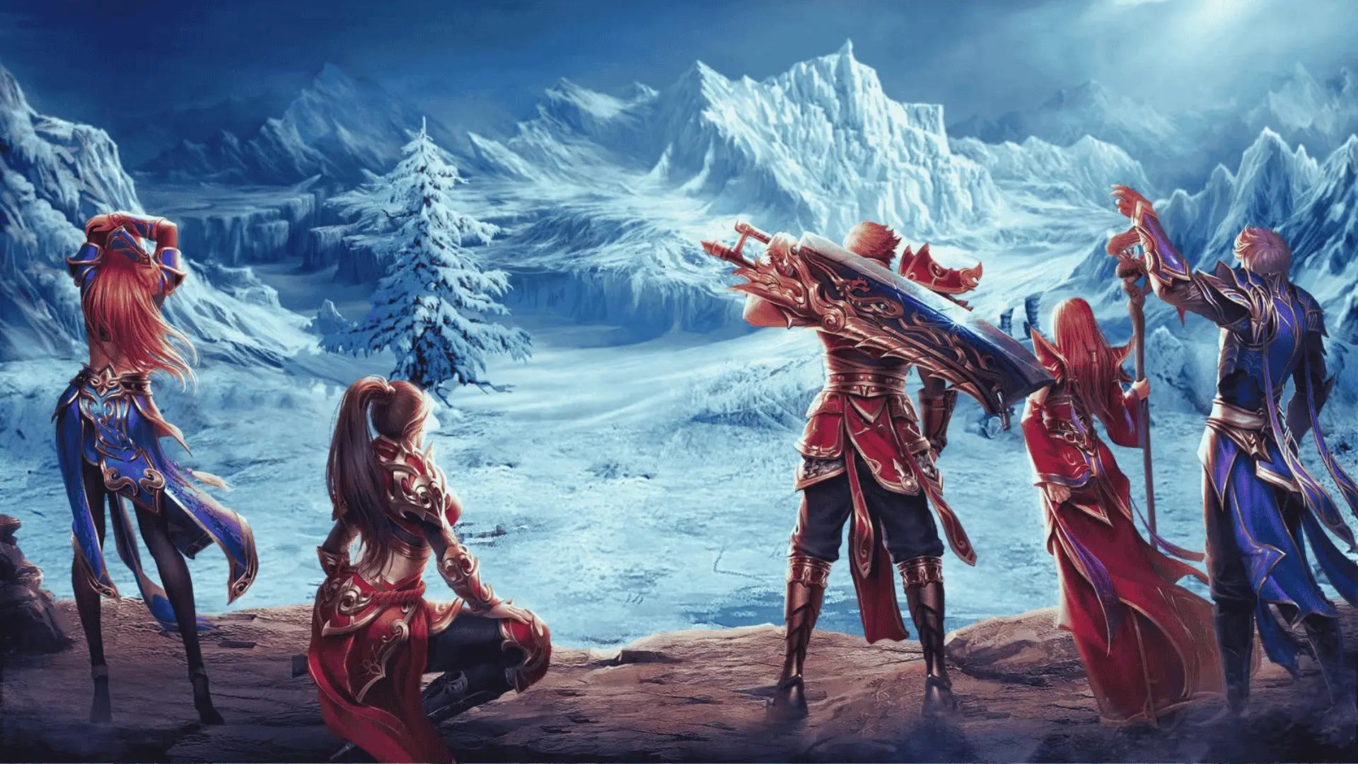 《复古冰雪传奇》：霜漫玛法登王座，同心冰原战四方